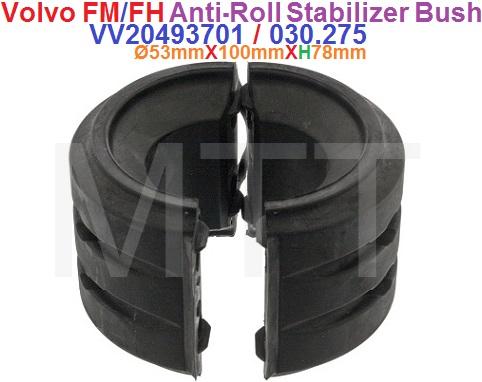 Stabilizer Bush-Front-53X100X78-Volvo FM12