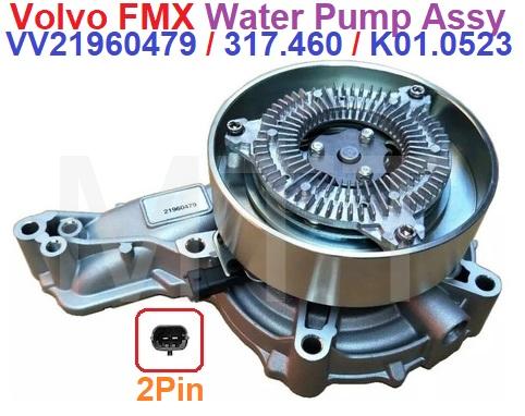 Water Pump-2Pin-Volvo FM13 D13