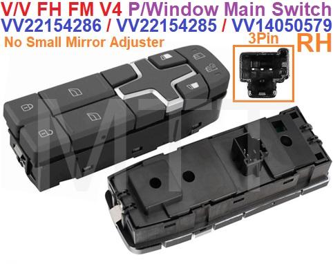 P/Window Main Switch (RH) -Volvo FM4 FMX