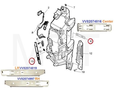 H/L Housing Back Plate-Volvo FM13 - Image 2
