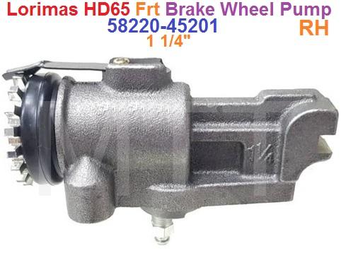 Break Wheel Pump-Front (RH) 1/4"-Hyundai HD65 /LORIMAS - Image 3