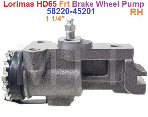 Break Wheel Pump-Front (RH) 1/4"-Hyundai HD65 /LORIMAS - Image 5