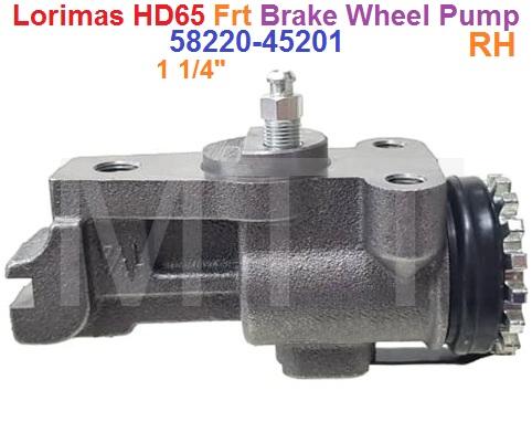 Break Wheel Pump-Front (RH) 1/4"-Hyundai HD65 /LORIMAS - Image 6