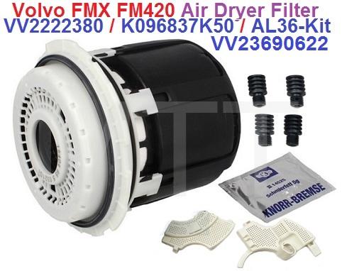 Air Dryer Filter-PVC- FMX FM440