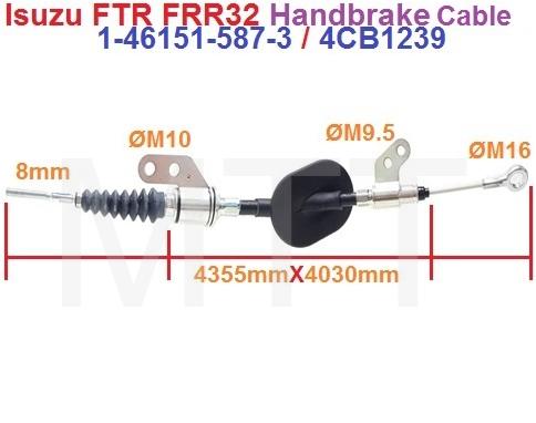 Handbrake Cable-Isuzu FTR FRR32 - Image 2
