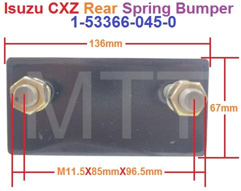 Spring Bum Rubber-Isuzu CXZ SRZ (Rr) - Image 3