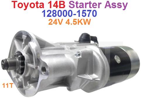 Starter Assy-24V 11T-Toyota 14B