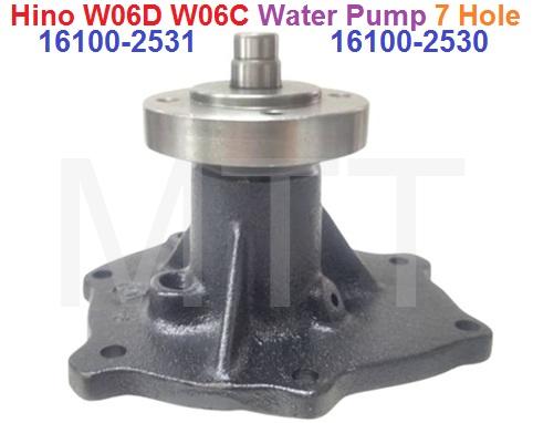 Water Pump-Hino W06D W06C (7Hole)
