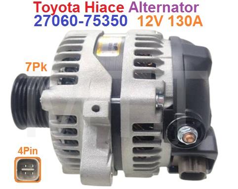 Alternator-12V 130A 4Pin-Toyota Hiace - Image 2