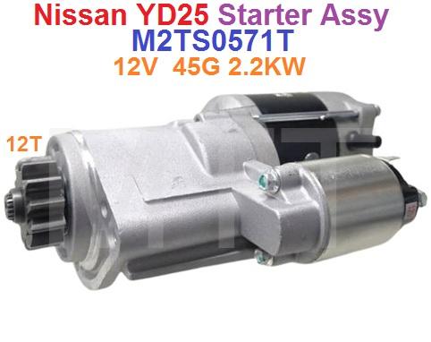 Starter Assy-Nissan YD25 (12V 12T)