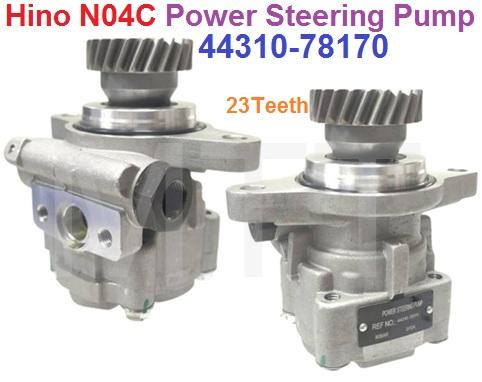 Power Steering Pump-Hino N04C (23T) - Image 3