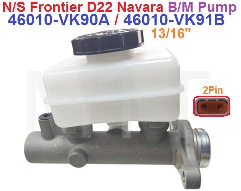Brake Master Pump-Nissan FRONTIER D22 NAVARA (13/16") - Image 6