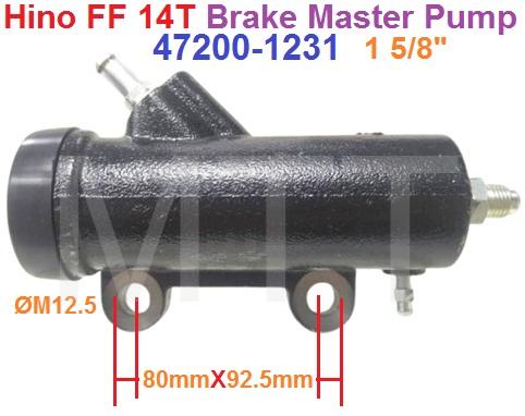 Brake Master Pump-Hino FF 14T (1 5/8") - Image 4