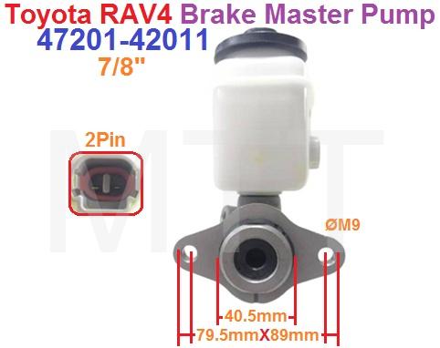 Brake Master Pump-Toyota RAV4 ( 7/8") - Image 4