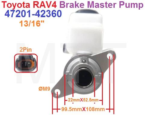 Brake Master Pump-Toyota RAV4 ( 13/16") - Image 4
