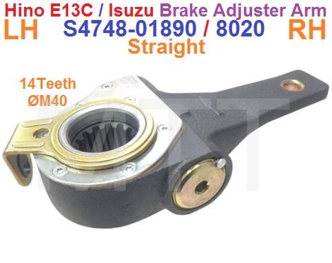 Brake Adjuster Arm-Hino E13C / Isuzu (LH&RH) - Image 5