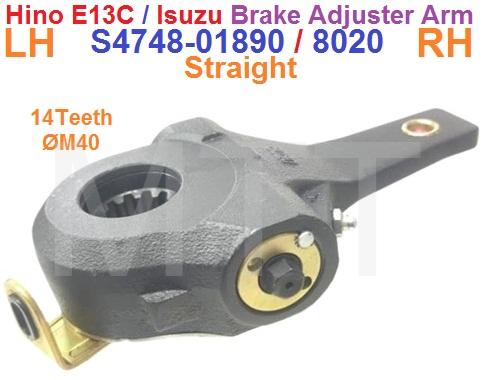 Brake Adjuster Arm-Hino E13C / Isuzu (LH&RH) - Image 4