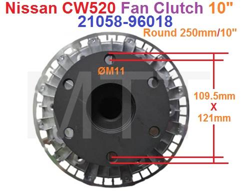 Fan Clutch-Nissan CW520 ( 10" ) - Image 4
