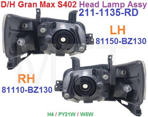 Head Lamp-Daihatsu GRAN MAX S402 - Image 2