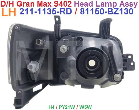 Head Lamp-Daihatsu GRAN MAX S402 - Image 5