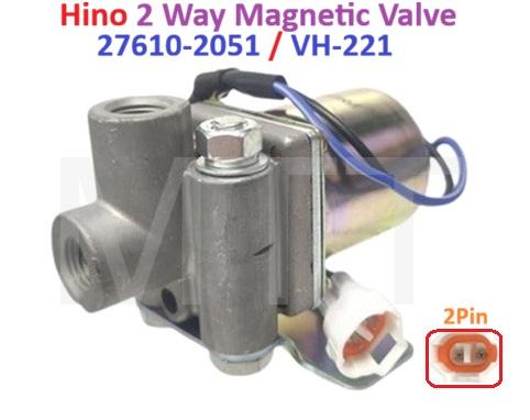 2 Way Magnetic Valve-Hino ( 2Pin ) - Image 2
