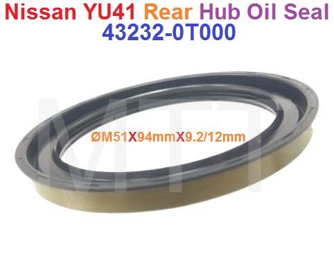 Hub Oil Seal-Nissan YU41 ( Rear ) - Image 4