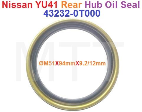 Hub Oil Seal-Nissan YU41 ( Rear ) - Image 3