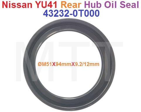 Hub Oil Seal-Nissan YU41 ( Rear ) - Image 2