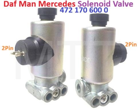 Solenoid Valve-Daf Man Mercedes ( 2Pin )