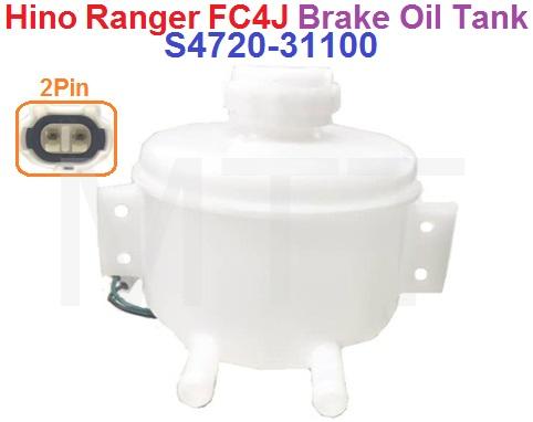 Brake Oil Tank-Hino RANGER FC4J ( 2 Pin )