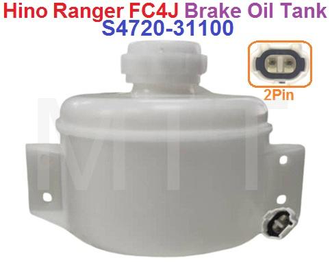 Brake Oil Tank-Hino RANGER FC4J ( 2 Pin ) - Image 3