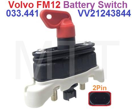 Battery Switch-Volvo FM12 ( 2 Pin ) - Image 3