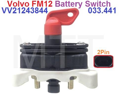 Battery Switch-Volvo FM12 ( 2 Pin )