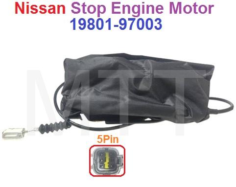 Stop Engine Motor-Nissan ( 5 Pin )