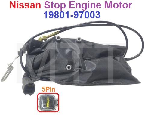 Stop Engine Motor-Nissan ( 5 Pin ) - Image 2