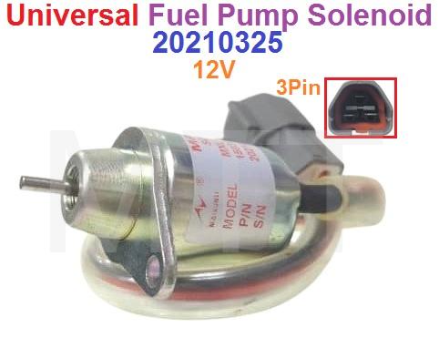 Fuel Pump Solenoid-Universal 12v ( 3 Pin ) - Image 3