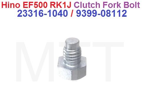 Clutch Fork Bolt-Hino EF500 RK1J