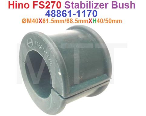 Stabilizer Bush-Hino FS270 - Image 3
