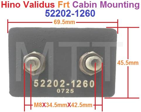 Cabin Bracket Mounting-Hino VALIDUS ( FRT ) - Image 3