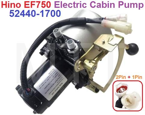 Electric Cabin Pump-Hino EF750 ( 2Pin+1Pin ) - Image 4