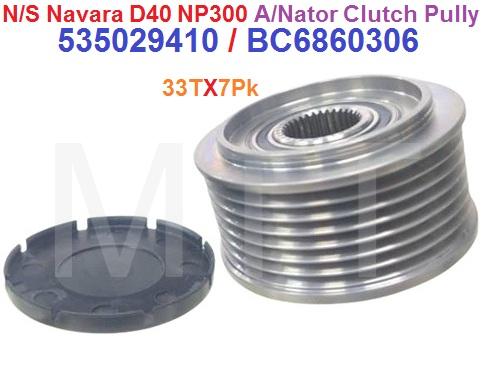 Alternator Clutch Pulley-Nissan Navara D40 NP300
