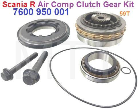 Air Comp Clutch Gear Kit-Scania R ( 59T )