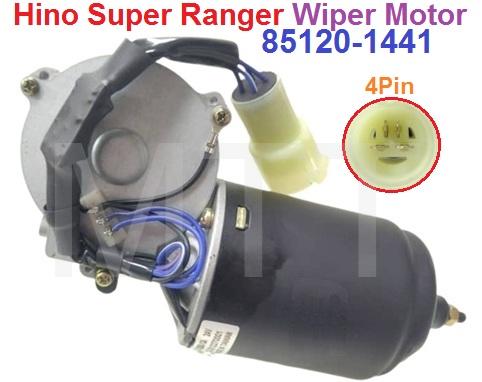 Wiper Motor-Hino SUPER RANGER ( 4 Pin ) - Image 2