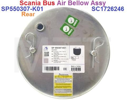 Air Bellow Assy-Scania Bus ( Rear ) - Image 7
