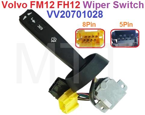 Wiper Switch-Volvo FM12 FH12 ( 8 Pin+5 Pin ) - Image 3