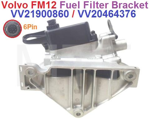 Fuel Filter Bracket-Volvo FM12 ( 6Pin ) - Image 7