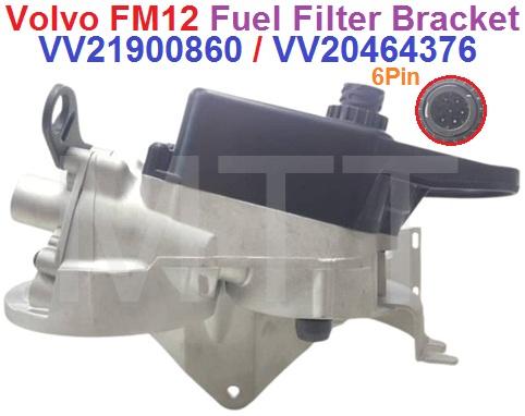 Fuel Filter Bracket-Volvo FM12 ( 6Pin ) - Image 6