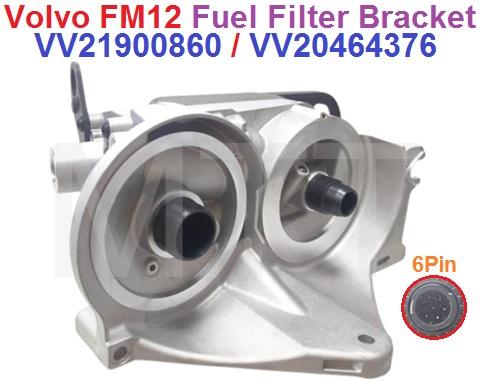 Fuel Filter Bracket-Volvo FM12 ( 6Pin ) - Image 5