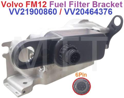 Fuel Filter Bracket-Volvo FM12 ( 6Pin ) - Image 4