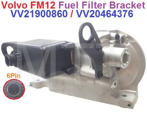 Fuel Filter Bracket-Volvo FM12 ( 6Pin ) - Image 3